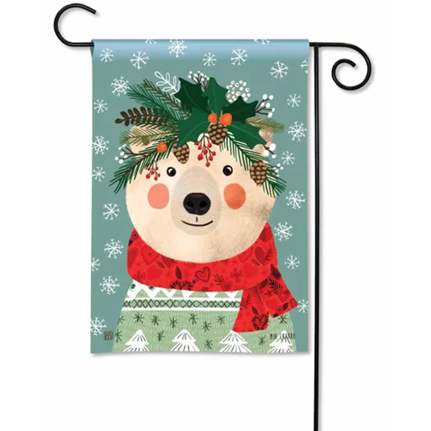 Winter Friends Garden Flag