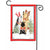 Caroling Dogs Garden Flag