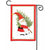 Santa Gnome Garden Flag