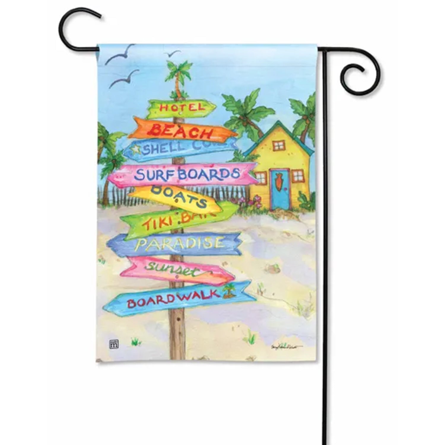 Paradise Garden Flag