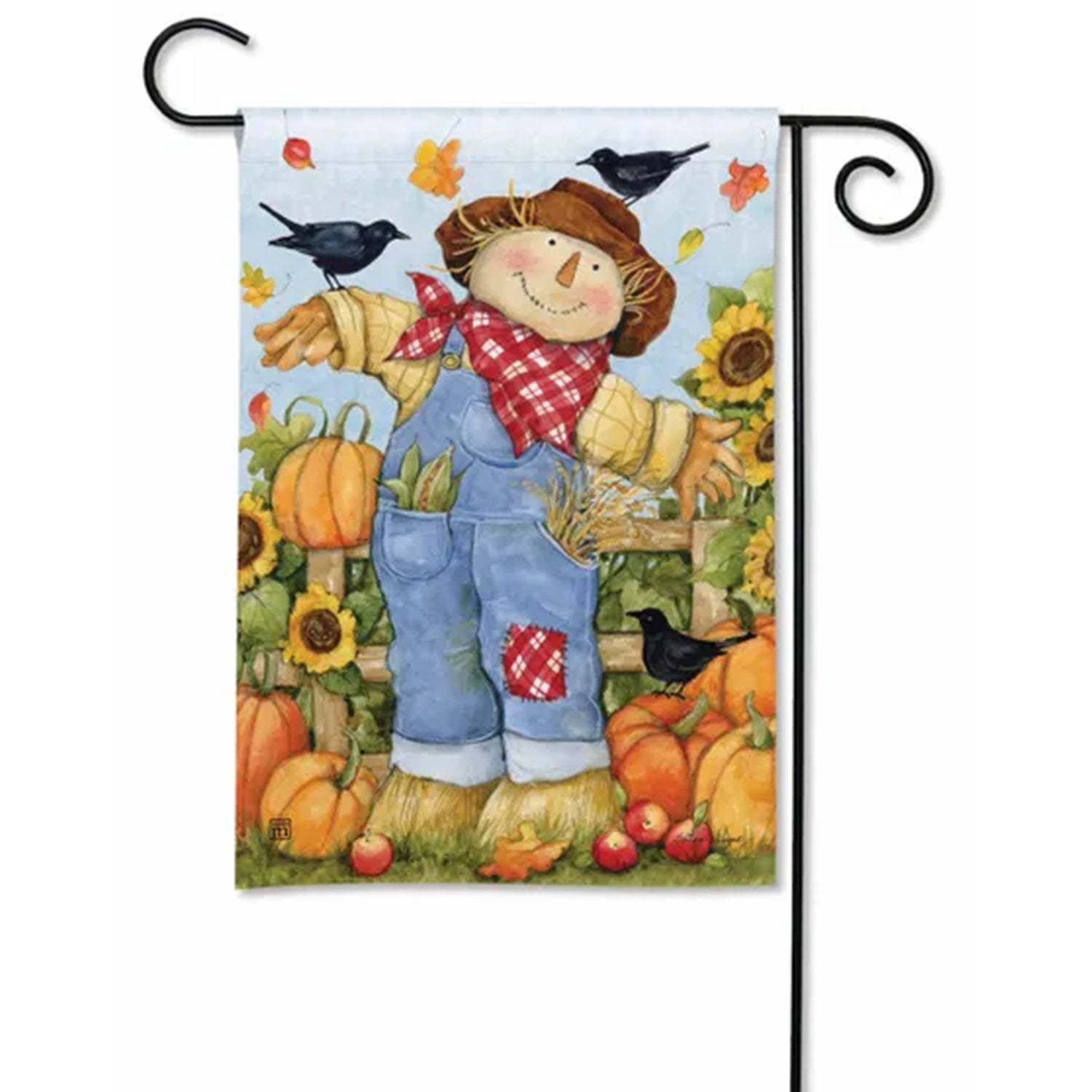 Garden Scarecrow Garden Flag