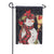 Snowman with Broom Garden Flag