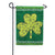 Shamrock Pattern Double Sided Garden Flag