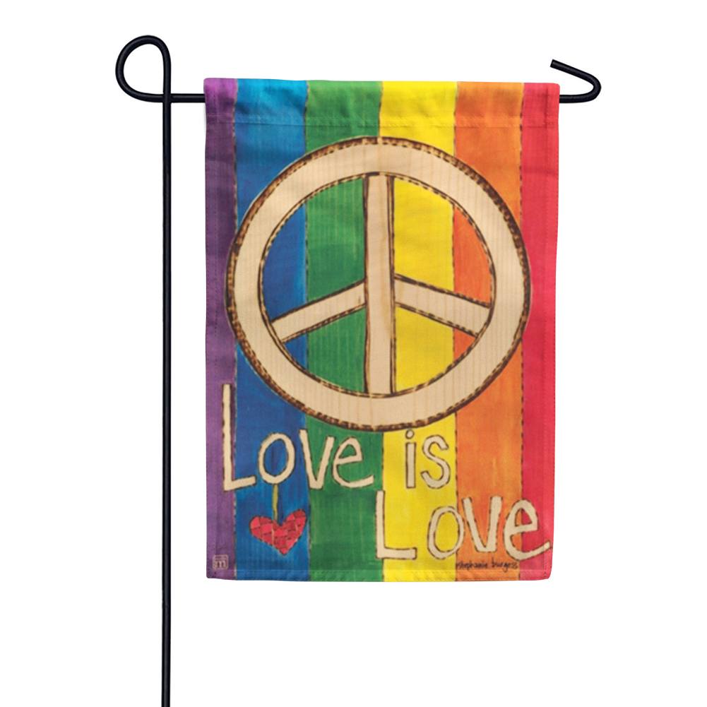 Love is Love Garden Flag