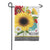 Sunflower Checks Garden Flag