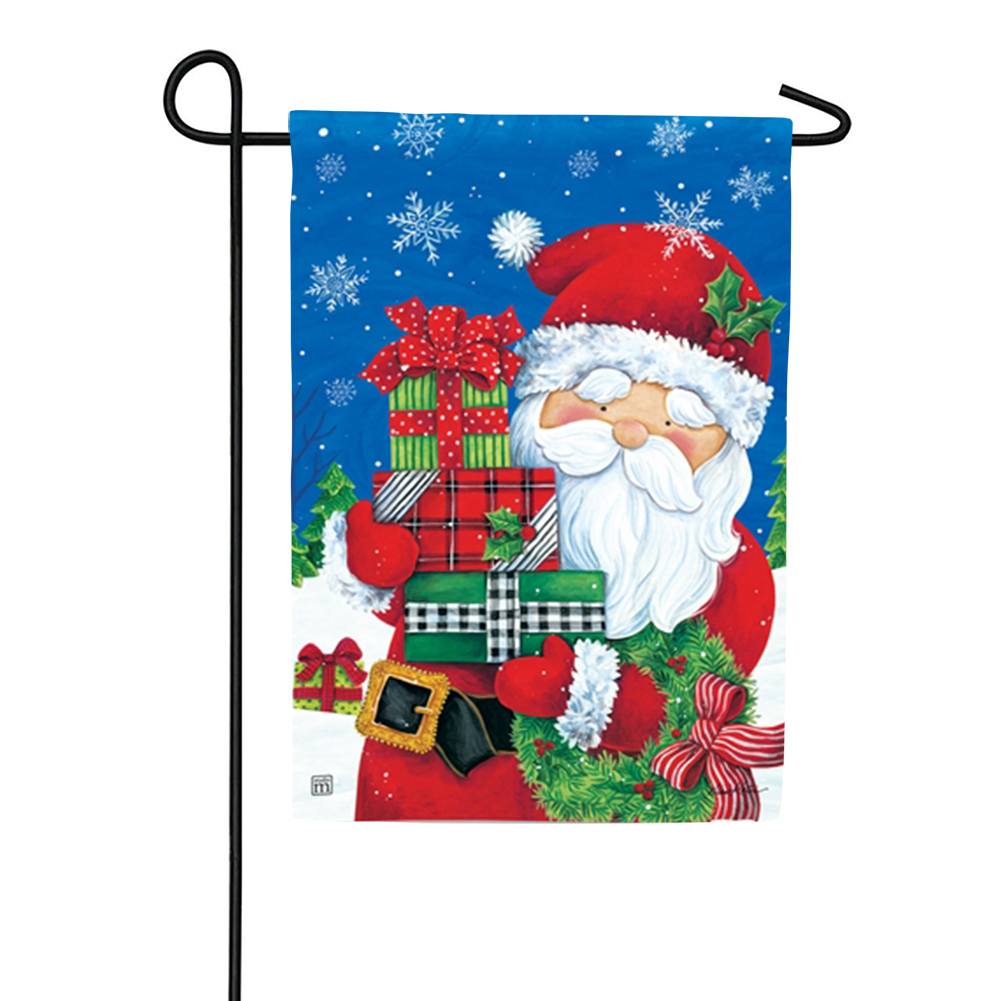 Magnet Works Gifts from Santa Garden Flag