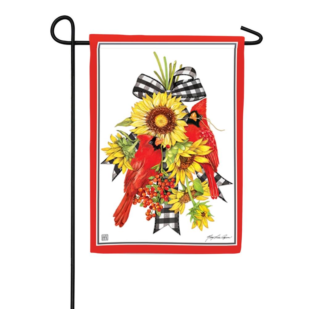 Sunflower Visit Garden Flag