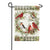 Winter Bird Wreath Garden Flag