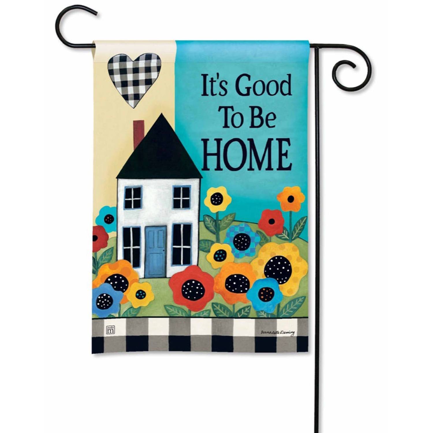 Good to be Home Garden Flag