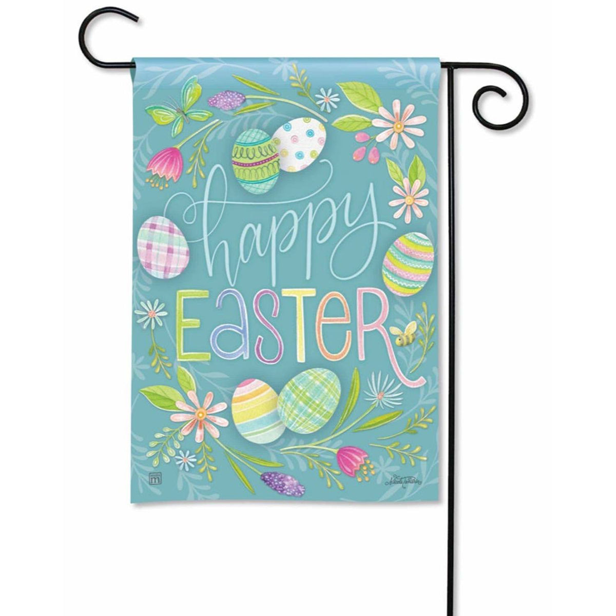 Happy Easter Garden Flag