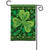 Shamrock Time Garden Flag