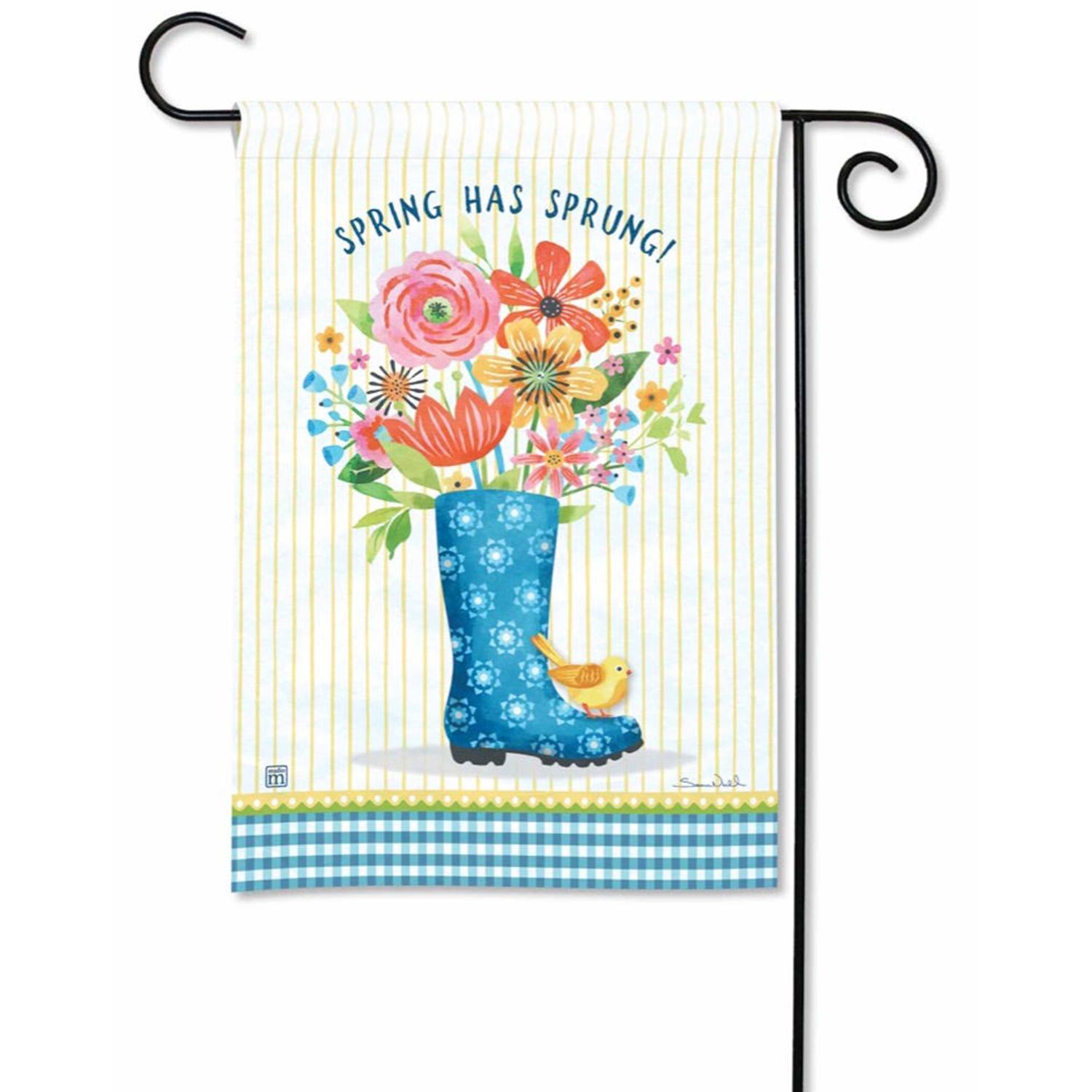 Magnet Works Spring Has Sprung Garden Flag