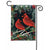 Magnet Works Cardinals and Berries Garden Flag