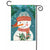 Dressed for Snow Garden Flag