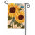 Sunflowers & Butterfly Garden Flag