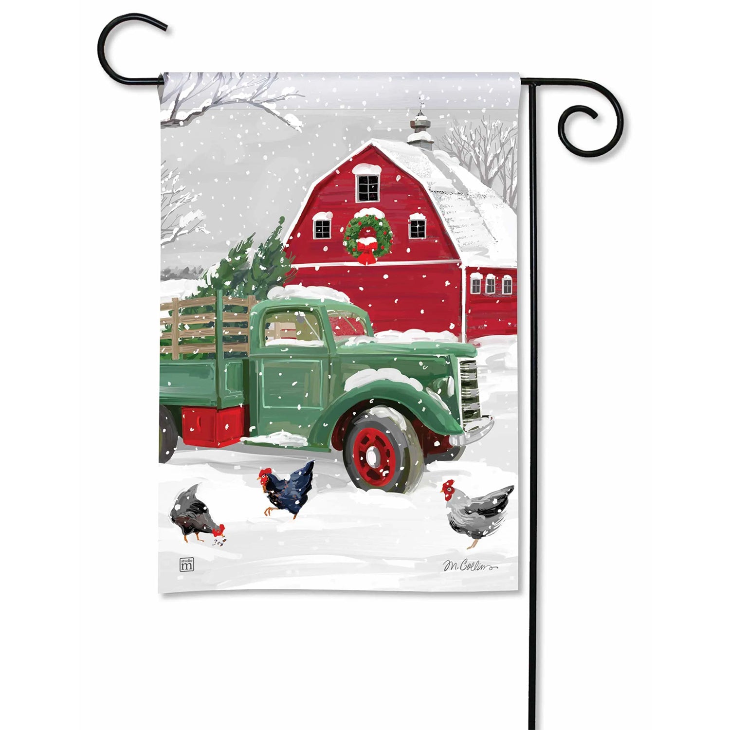 Hillsboro Farm Garden Flag