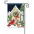 Magnet Works Christmas Cottage Garden Flag