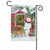 Snowman Special Delivery Garden Flag