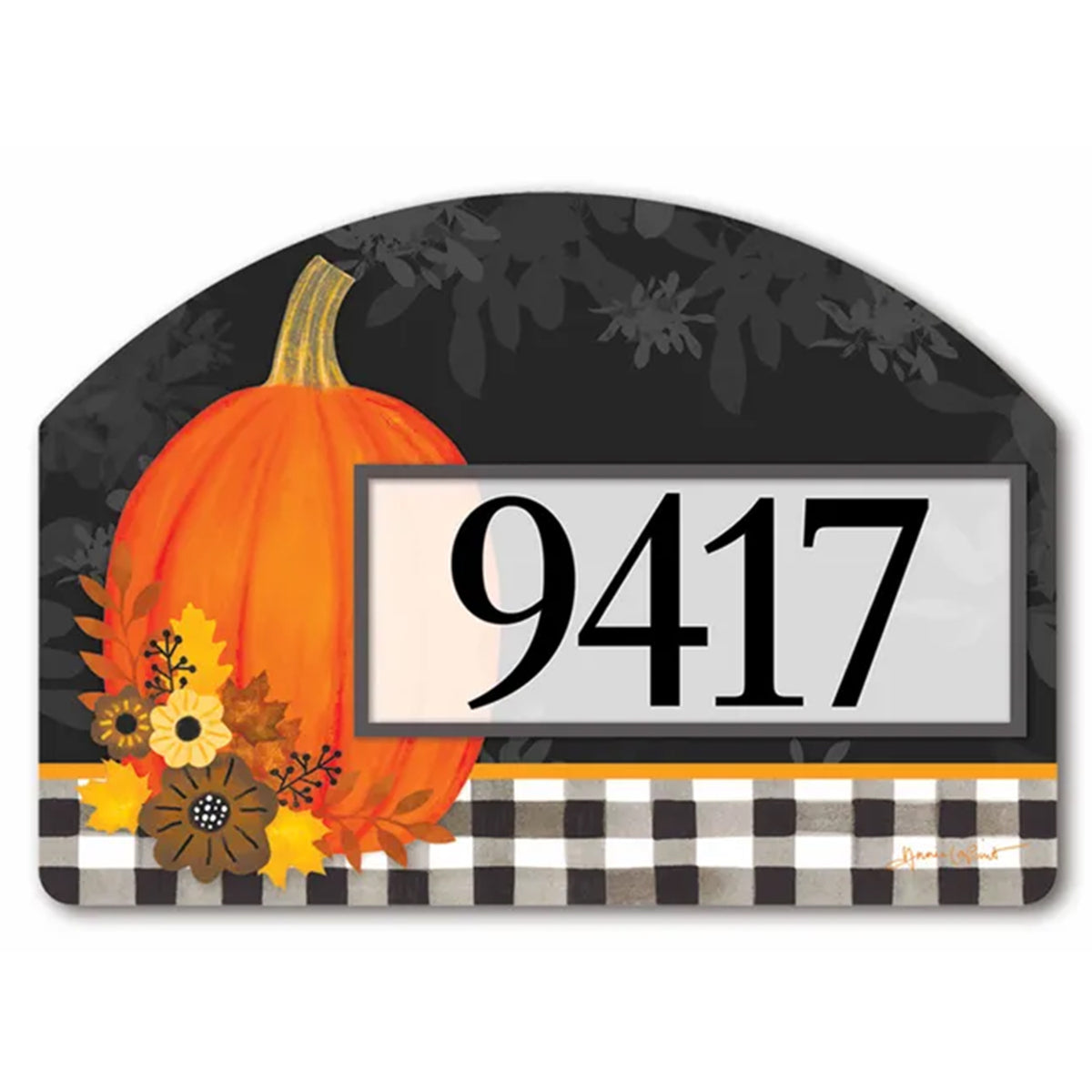 Fall Welcome Yard DeSign