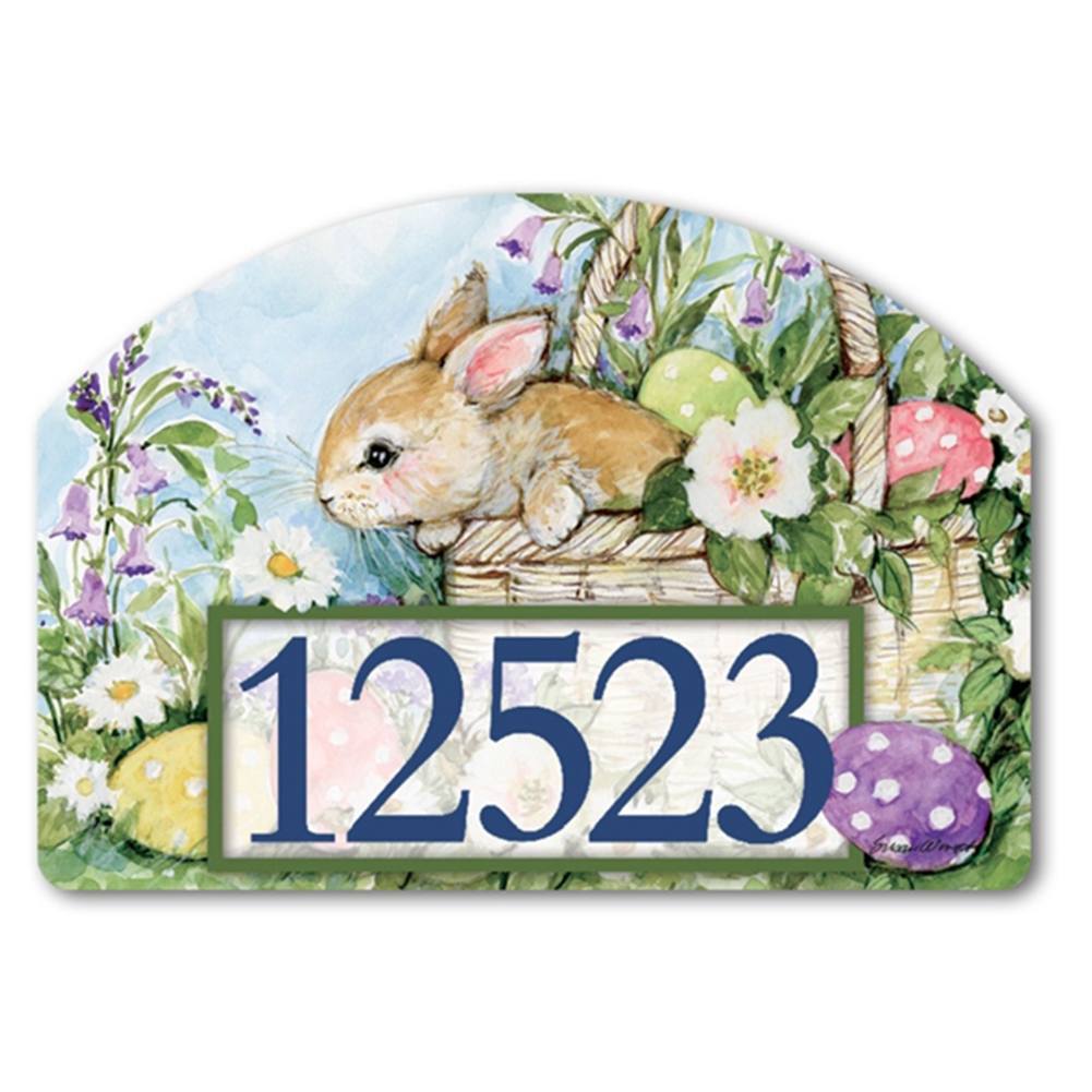 Easter Bunny Basket Yard DeSign
