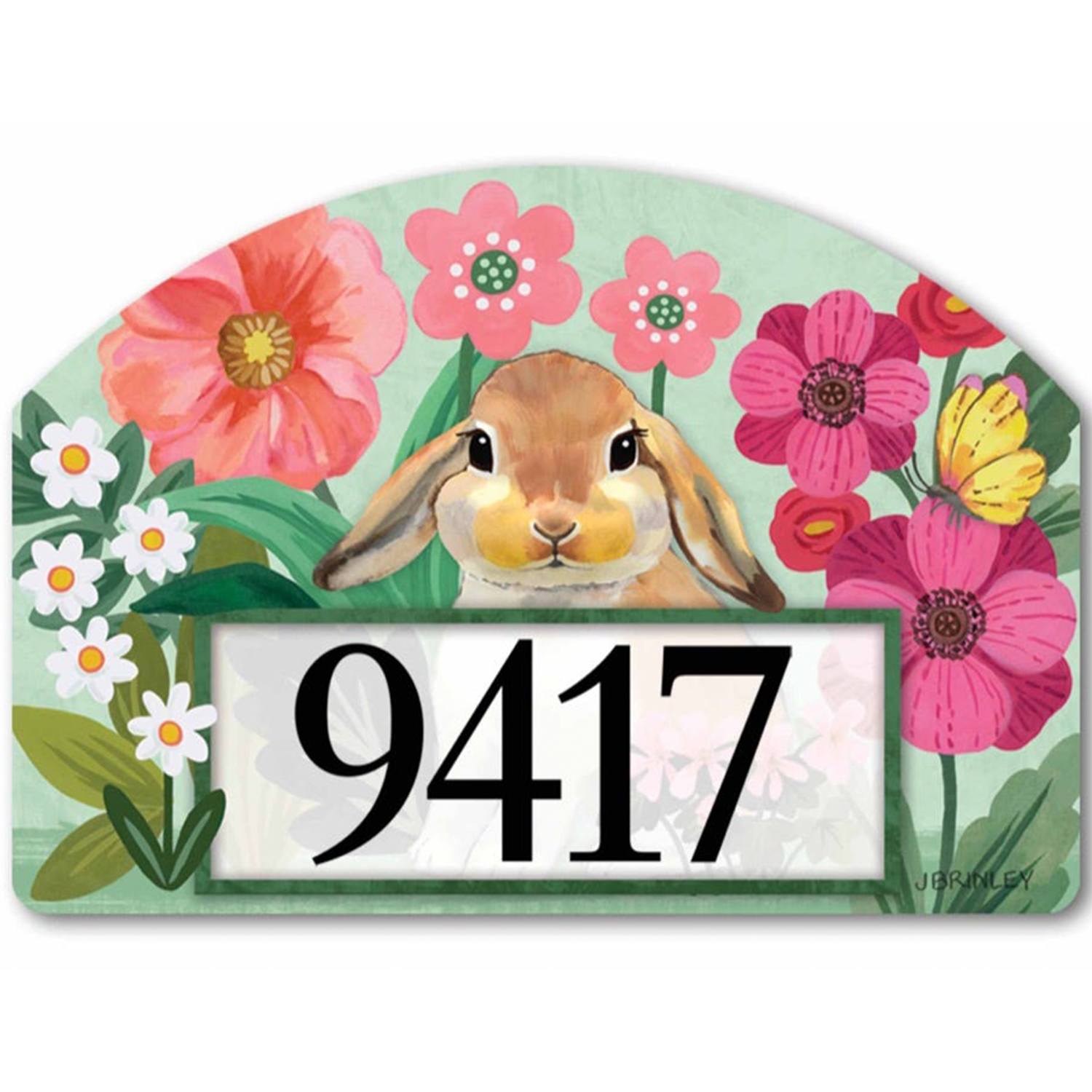 Bunny Love Floral Yard DeSign