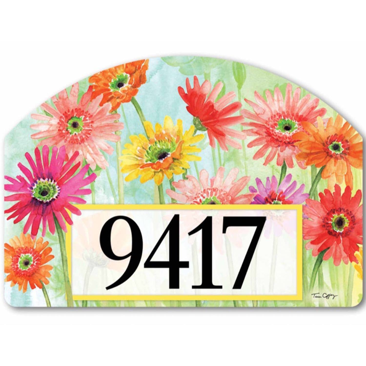 Gerbera Daisies Welcome Yard DeSign