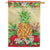 Holiday Pineapple Holly House Flag