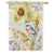 Bee Spring Bluebird House Flag