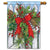 Holiday Garland House Flag