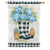 Black and White Wellies House Flag