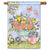 Magnet Works Flower Cart House Flag