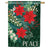 Winter Garden Poinsettias House Flag