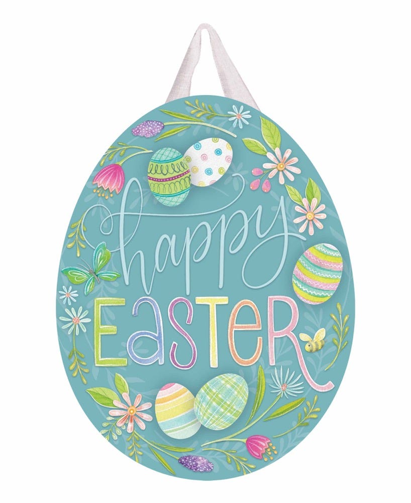 Magnet Works Happy Easter Door Decor