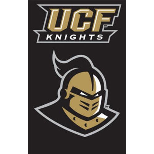 University of Central Florida Knights Double Appliqued Flag