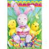Bunny and Friends Illuminated Garden Flag