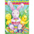 Bunny and Friends Illuminated Garden Flag