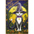 Candy Corn Cat PremierSoft Double Sided Garden Flag
