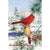 Cedar Farm Cardinals PremierSoft Double Sided Garden Flag