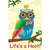 Life's A Hoot PremierSoft Double Sided Garden Flag