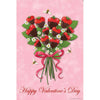 Strawberry Bouquet PremierSoft Double Sided Garden Flag