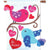 Love Birds Double Appliqued House Flag