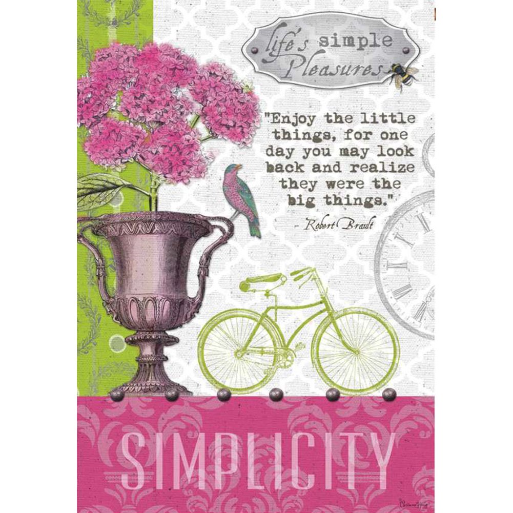 Simple Pleasures PremierSoft Double Sided House Flag