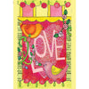 Love Always Birds PremierSoft Double Sided House Flag