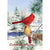 Cedar Farm Cardinals PremierSoft Double Sided House Flag