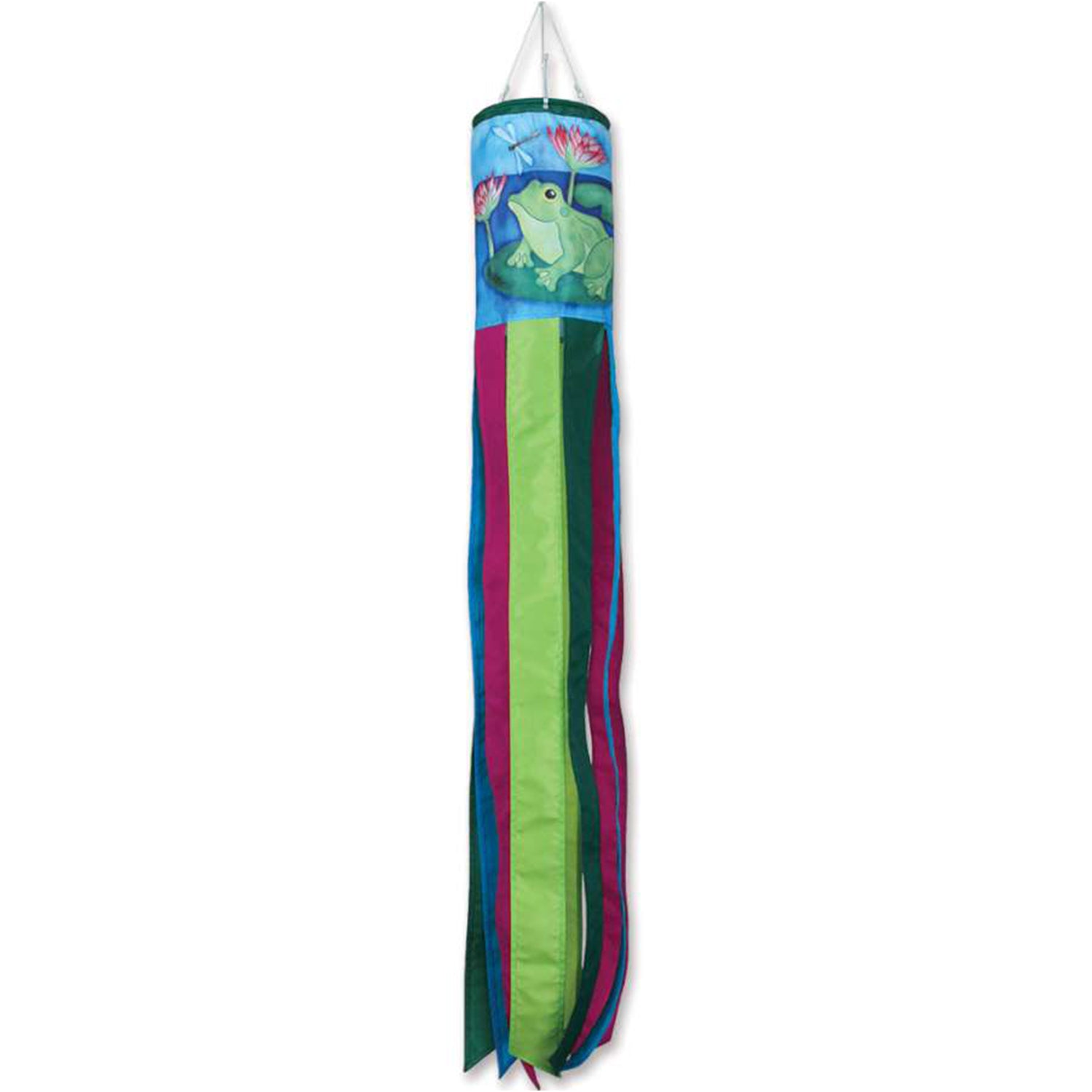 Lotus Frog Windsock