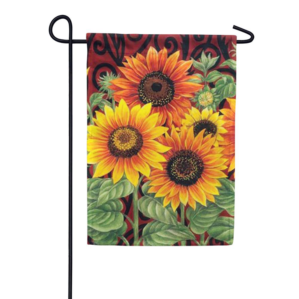 Sunflower Medley Garden Flag
