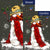 Red Scarf Snowman Flags Set (2 Pieces)