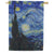 Van Gogh's Starry Night House Flag