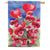 Toland Red Pansies House Flag