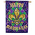 Mardi Gras Confetti House Flag